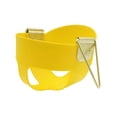thumbnail image 1 of Heavy Duty High Back Bucket Swing - 260 Weight Capacity, Fully , Coated Swing Chain Easy Setup Yellow, 1 of 8
