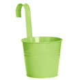 thumbnail image 2 of MesaSe Space-saving Flower Bucket with Hook Iron Detachable Hanging Plant Holder for Railing, 2 of 9