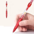 thumbnail image 1 of Chanana 5PCS Retractable Ballpoint Pen, Red Ink Pens, Ball Point Pen Red Ink Ballpoint Pens with Super Soft Grip Medium Point 0.5mm Office Pens (Red), 1 of 7