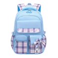 thumbnail image 1 of Ediodpoh Girls School Backpack For Grades 1-6 Lightweight Spine Support Large Capacity Bookbag For Ages 7-16 Blue, 1 of 6