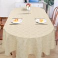 thumbnail image 5 of Oval Tablecloth 60x102in for Oval Table Waterproof Table Cloths for Dining Room Indoor Outdoor Table Cloth, 5 of 5