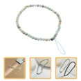 thumbnail image 3 of Phone Lanyard Natural Stone Phone Chain Anti-lost Beaded Phone Hanging Chain, 3 of 8