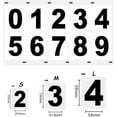 thumbnail image 4 of Nanofilm License Plate Sticker, Stealth Plate Defender Stickers, Reflective License Plate Stickers, License Plate Number Reflective Invisible Digital Sticker, License Plate Sticker (B, M), 4 of 5