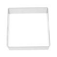 thumbnail image 1 of Miangastore Square Mousse Mold Stainless Steel Cake Ring Mousse Cutter Cake Mold Dessert Ring Pastry Mould Baking Tool (Silver 7 Inch), 1 of 8