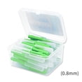 thumbnail image 3 of stanreset 40pcs Interdental Brush Ultra Fine Toothpick Soft Floss Stick Tooth Floss Head Toothpick Cleaning Tool, 3 of 8