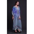 thumbnail image 2 of Phagun Kaftan Floral pour Femmes, Tenue d'Intérieur de Vacances, Robe Maxi, Couvre-Maillot de Plage-S-M-L, 2 of 4