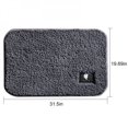 thumbnail image 1 of OUSITAID Bathroom Rugs Soft Microfiber Cozy Bath Mat For Tub Shower Bathroom Floors Rugs Mat Accessories Absorbent Non Slip Fluffy Thick, 1 of 6