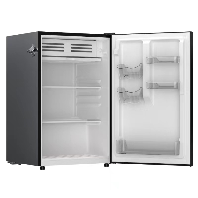 Frigidaire 4.5 Cu. ft. Compact Retro Refrigerator with Built-in Side Bottle Opener, Mini Fridge with Chiller Compartment, Black