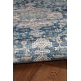 thumbnail image 2 of Sariah 2' x 8' Washable Runner, Teal and Ivory, 2 of 6