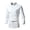 White, variant on AherBiu Mens Long Sleeve Dress Shirts Button down Lapel Collar Regular Fitted Tee Work Office Business Tops
