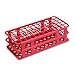 thumbnail image 2 of Karter Scientific 207J2 Plastic Test Tube Rack, Holds 60, for 15/17mm Diam. Tubes, PP mat, Red, 2 of 4