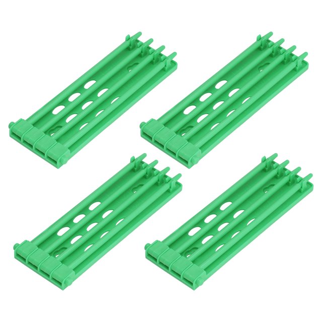 Leg Ring Stand, Large Capacity 4 Pieces Leg Ring Holder For Bird Green