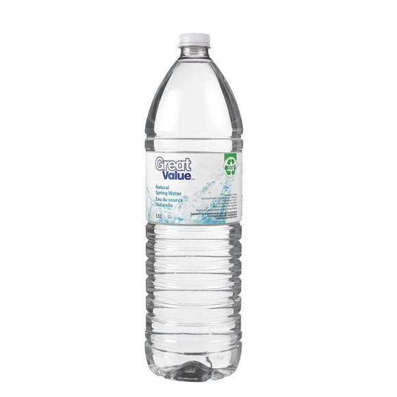 Great Value 1.5L Spring Water