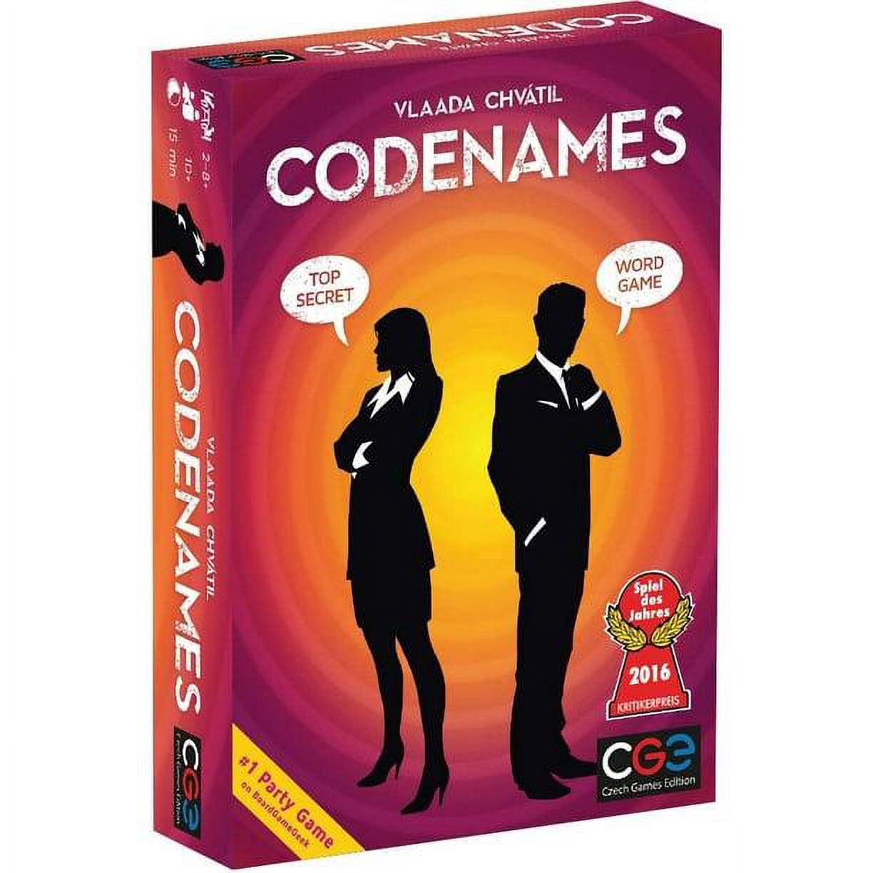 Luniquz Codenames, basic game, family game, English