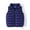 Navy, variant on WENXIAOO Kids Puffer Vest Boys Vest Lightweight Cute Jackets Sleeveless Warm Fleece Outerwear for Little Girls 8-9 Years