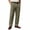 Green, variant on Lovzfmll Men's Solid Color Corduroy Dress Pants, Button Closure, Side Pockets for a Smart Casual Office Look Green, 34