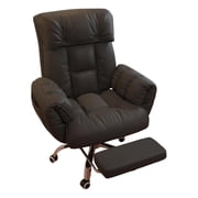 Lipstore Computer Chair Executive Office Chair Side Pockets Fashion Desk Chairs Gaming Chairs for Women Bedroom Home Office Study Room Black