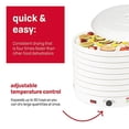 thumbnail image 5 of NESCO FD-1018A,Gardenmaster Déshydrateur Alimentaire, Blanc, 1000 watts, 5 of 5