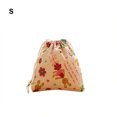 thumbnail image 4 of Coton Mélange Lin de Voyage de Stockage à Domicile Utilisation Impression Impression Sac de Rangement Sac de Lin avec le Cordon de Serrage, 4 of 8