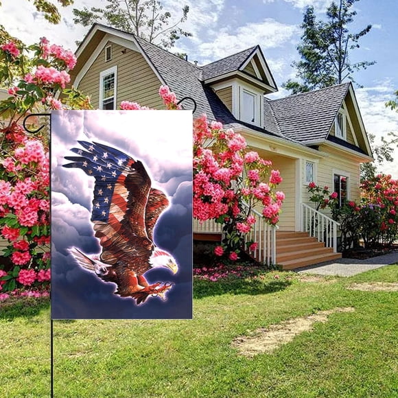 PatrioticS Garden Flag Double Sided USA Flag USA 4th July Independence Day Home Farmhouses Decor 12x18 Inch