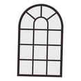 simhoa Arched Window Wall Mirror Wall Art Simple Windowpane Arch Mirror ...