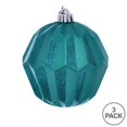 thumbnail image 2 of Vickerman MC190842D Boule Facettée Pailletée Teal 5 Po. - 3 par Sac, 2 of 3
