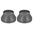 thumbnail image 1 of Unique Bargains 6' to 4' Duct Reducer Connector Ventilation Tube Increaser Adapter Grey 2 Pack, 1 of 5