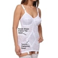 thumbnail image 2 of Femme Rago 9357 Lacette Gaine-Culotte à Bas Ouvert (Blanc 34D), 2 of 4