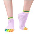 thumbnail image 2 of Split Toe Yoga Socks Breathable Sweat Socks Yoga Non-slip Five-finger Socks, 2 of 4