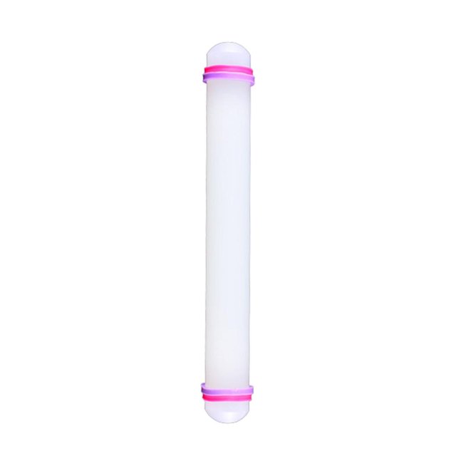 Abbracc Rouleau à Fondant avec Anneaux, Non-, Long, pour Décorer Gâteaux et Biscuits 13 Pouces