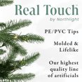 thumbnail image 5 of Northlight Real Touch™️Canyon Mixed Pine Artificial Christmas Wreath - 36" - Unlit, 5 of 5