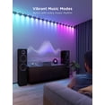 thumbnail image 4 of Govee Plafonniers Intérieurs RVBIC, Lumières DEL Intelligentes Compatibles avec Alexa, 32,8 Pi avec 50 DEL, Synchronisation Musicale, Blanc, 4 of 6