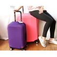 thumbnail image 2 of Elastic Travel Luggage Cover Suitcase Trolley Case Protective Bag Dustproof Protector for 22-24 Inches (Purple), 2 of 4