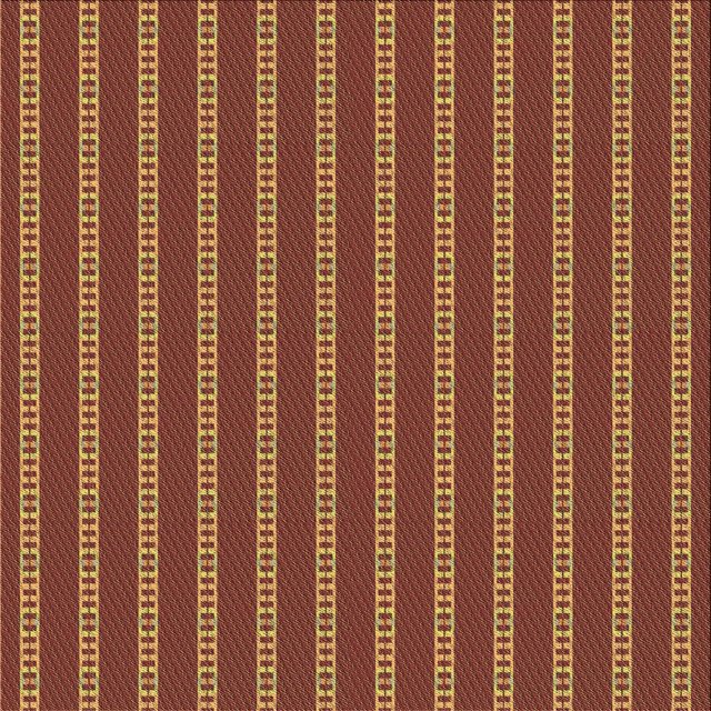 Ahgly Company Machine Washable Indoor Square Transitional Orange Area Rugs, 5' Square
