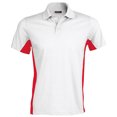 thumbnail image 1 of Kariban Mens Short Sleeve Flag Polo Shirt (Dual Colour), 1 of 1