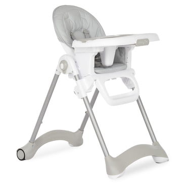 Dream On Me Solid Times High chair, Compact & Sleek High Chair, Multiple Recline and Height Positions, Lightweight Portable Highchair, #244