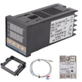 thumbnail image 1 of Gugxiom Smart PID Temperature Controller Kit, AC100 240V Digital Display PID Temperature Controllers REX C100 Digital Thermostat, Digital PID Thermostat Temperature Controller, 1 of 8