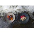 thumbnail image 2 of D&V 6 Piece StÅn Porcelain Dinnerware Salad/Dessert Plate Set, 8", Mist, 2 of 4