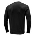 thumbnail image 3 of Chandail à Enfiler pour Hommes Chandail à Manches Longues à Col Rond pour Hommes Haut Uni, 3 of 4