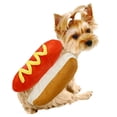 thumbnail image 1 of Pet Dog Costume Hot Dog Outfit Spoof Fun Party Dress Up, 1 of 9