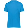 thumbnail image 1 of Holloway 222818.812.L Adult Momentum T-Shirt, Power Blue - Large, 1 of 1