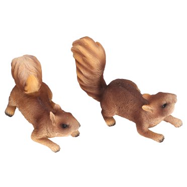 Garden Animal Ornament, Garden Animal Statue Exquisite Resin Simulated Animal Shape  For Outdoor Terrace