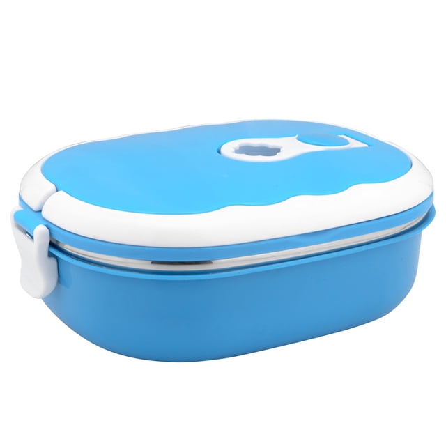 SIfdSeng Snack Tray with Lid Stainless Steel Insulated Lunch Box Multi Layer Student Lunch Box Sealed Fresh Keeping Box Lunch Boxes for Kids Snack Packs Containers Reusable