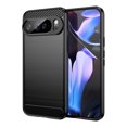 thumbnail image 1 of PANDACO Black Brushed Metal Case for Google Pixel 10 Pro XL, 1 of 5