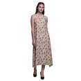 thumbnail image 1 of Bimba Robe Longue Décontractée à Dos Nu à Col Licou pour Femmes, Robe de Plage Imprimée - Xxx-Grand, 1 of 6