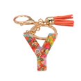 thumbnail image 2 of Porte-clés 26 Lettres Modèle de Fruit Femmes Compact Longue Durée Porte-Clés Sac Décoration, 2 of 8