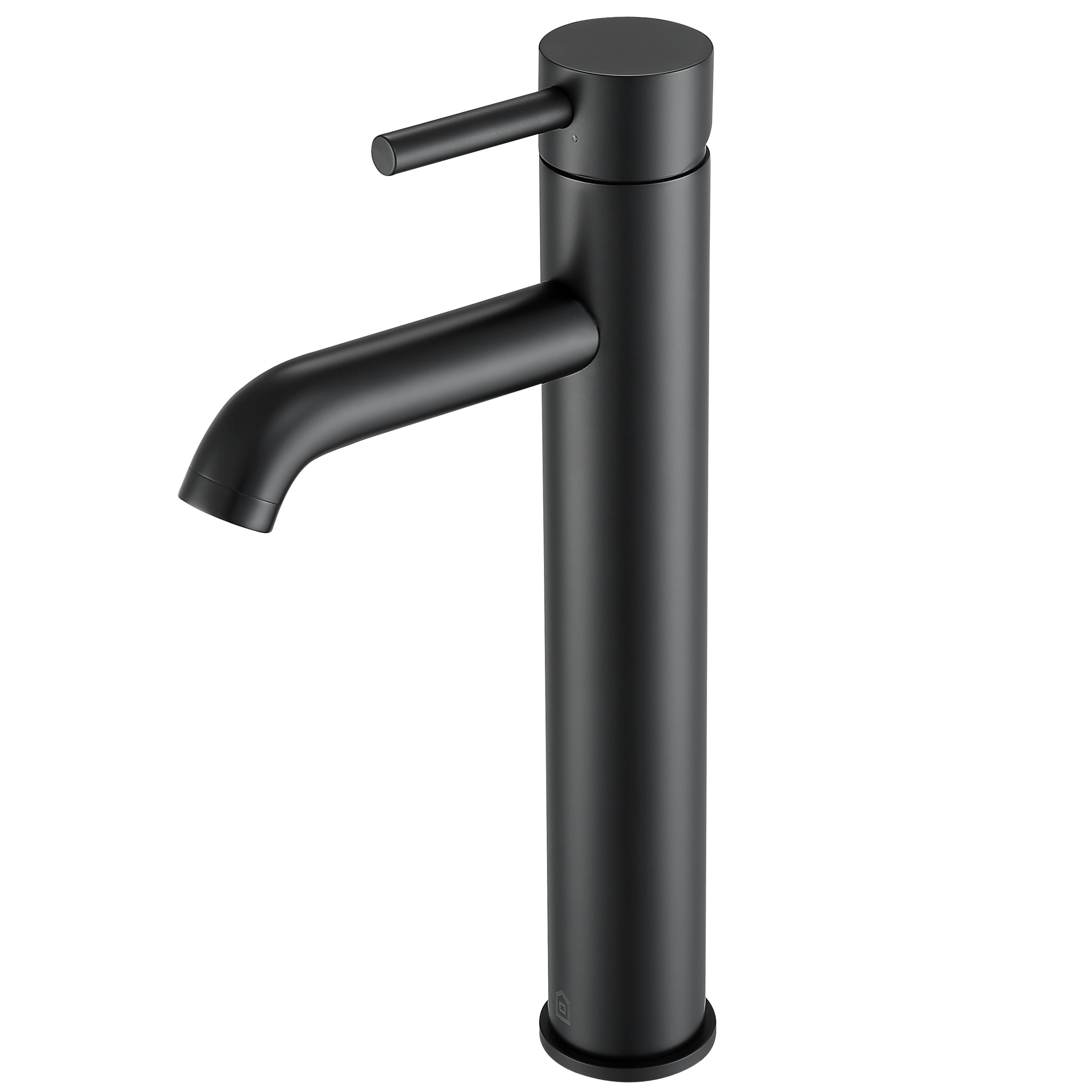 Ancona Argenta Robinet de Salle de Bain en Forme de Récipient, Noir Mat