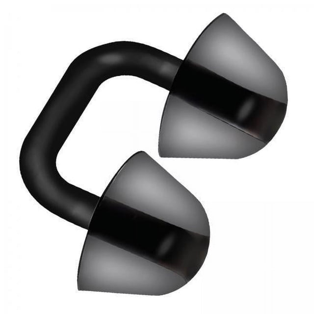 Koolsoo Bouchon Nasal de Natation 2x Noir, Conçu pour la Natation, le Surf et la Plongée. Fabriqué en Matériau silicone Souple, Il Présente une Prise Ferme et Antidérapante et une Joint Confortable. la Conception Ergonomique s'Adapte aux Contour du Nez, Empêchant l'Entrée d'Eau pendant les sports Nautiques. Comprend Trois Pièces dans l'Emballage.