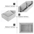 thumbnail image 2 of SHISUYAN Ice Velour Jewelry Display Tray for Bangles Bracelet Watch Cuffs Display Storage, 2 of 8