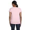 thumbnail image 4 of Hanes ComfortSoft T-Shirt à Col Rond en Jersey Coupe Décontractée pour Femmes, P, Rose Pâle, 4 of 5